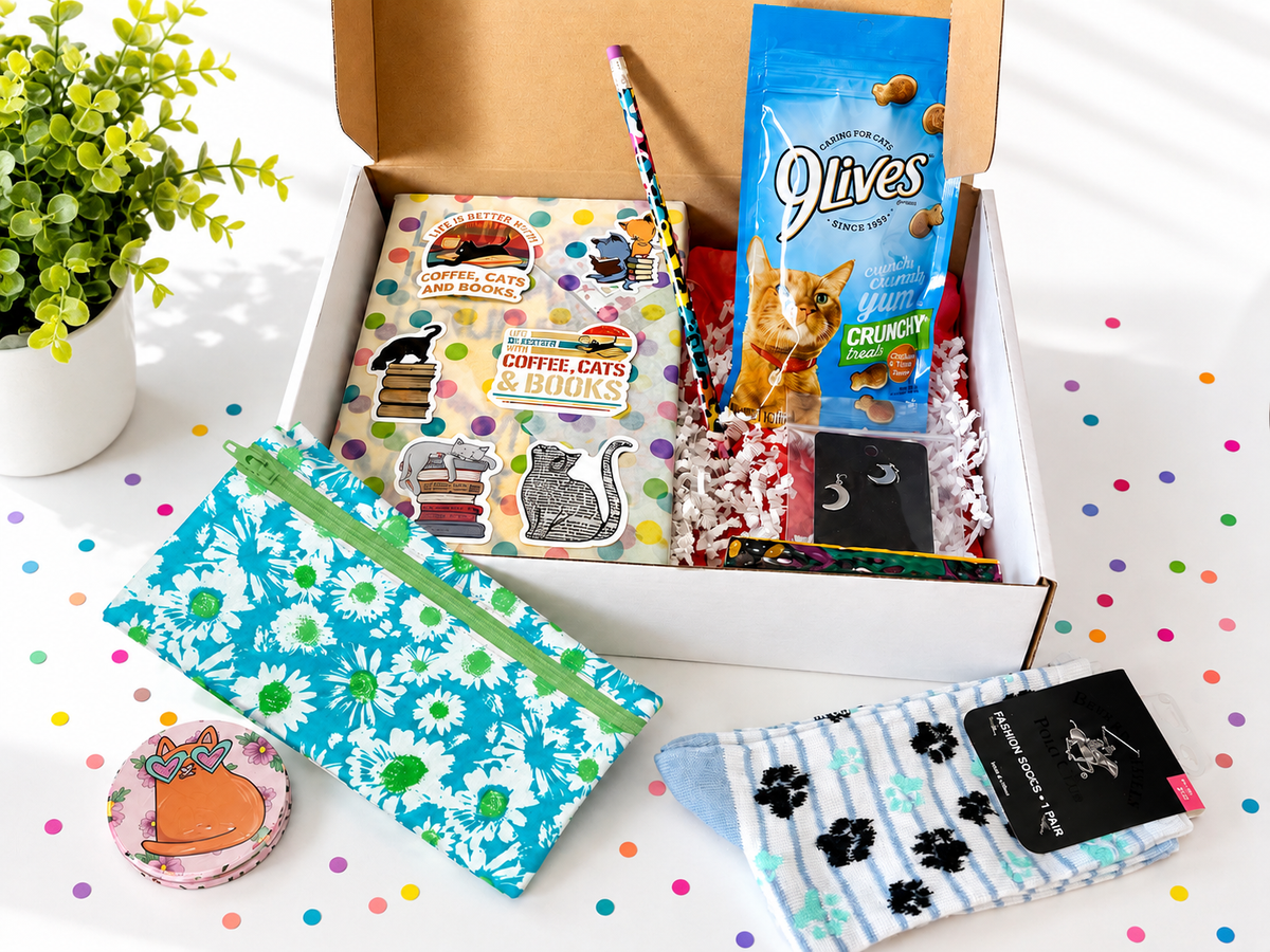 Cat Lovers Book Box!