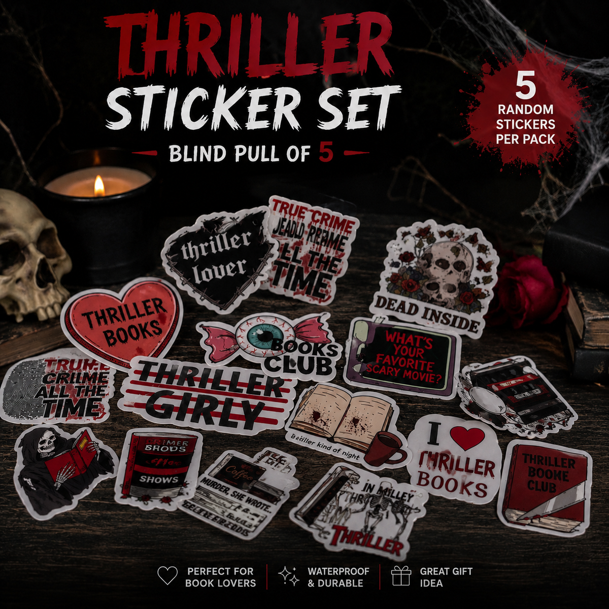 Thriller Stickers