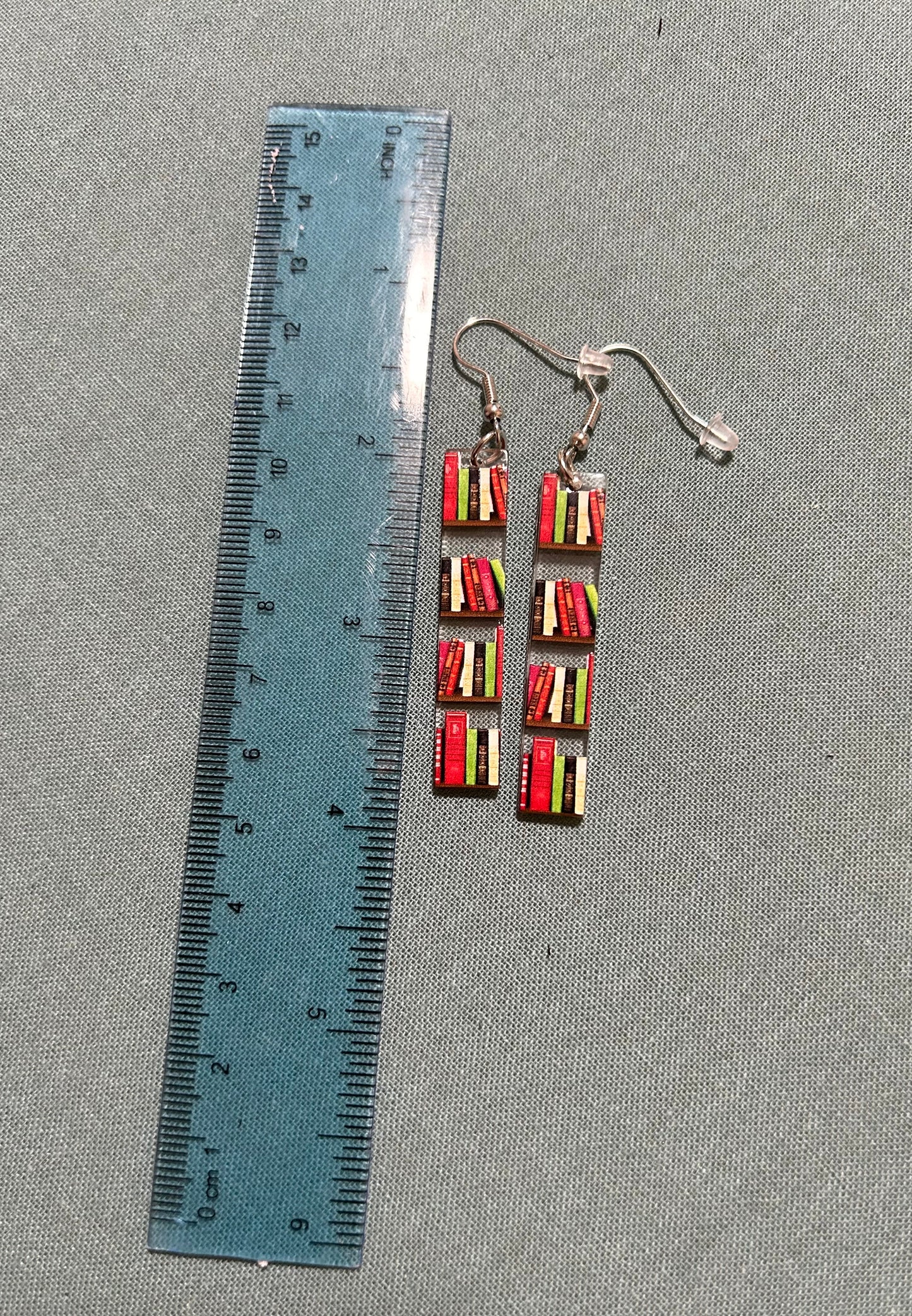 Long bookie earrings