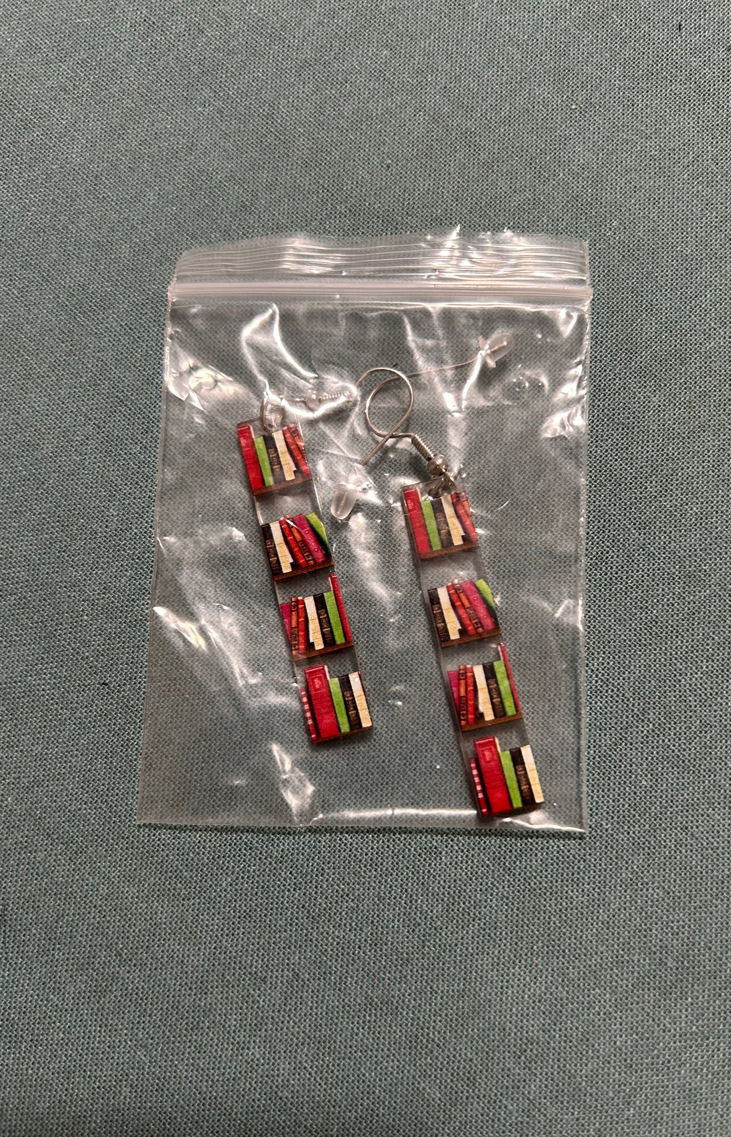 Long bookie earrings
