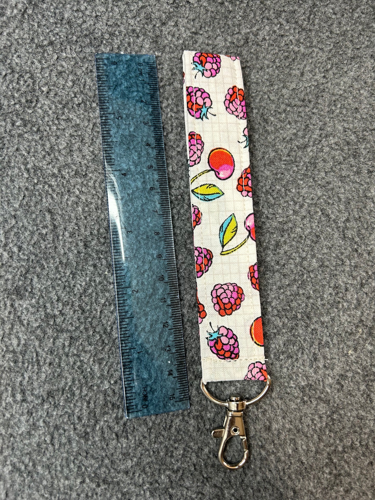 Spring Berry Wristlet
