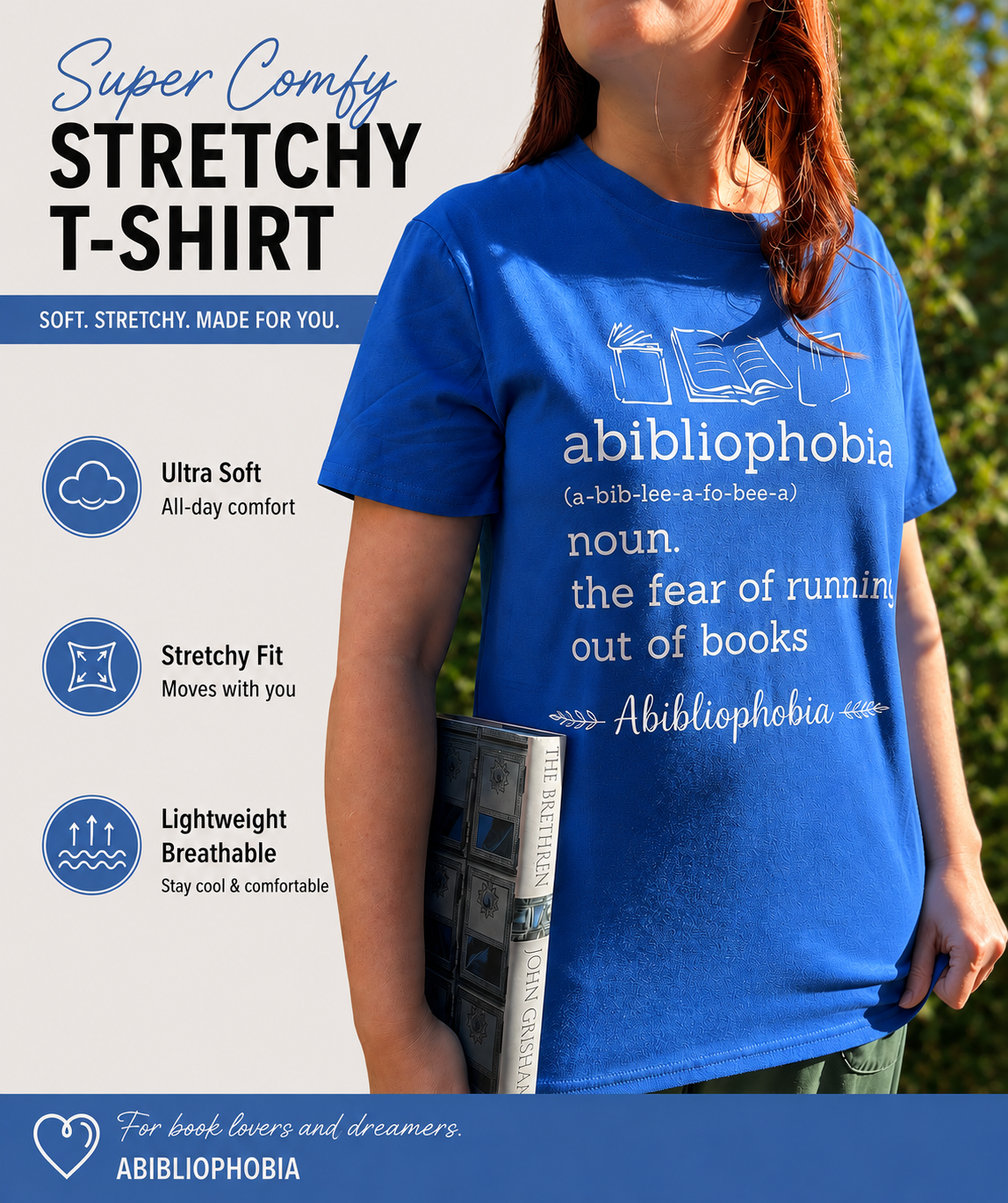 Abibliophobia T-shirt