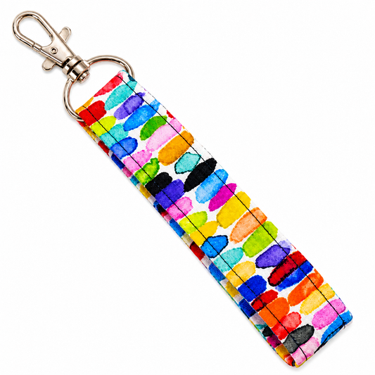 Multicolor Wristlet