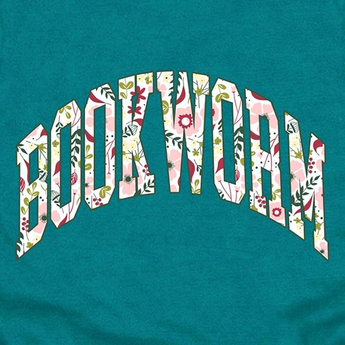 Bookworm Teal T-shirt
