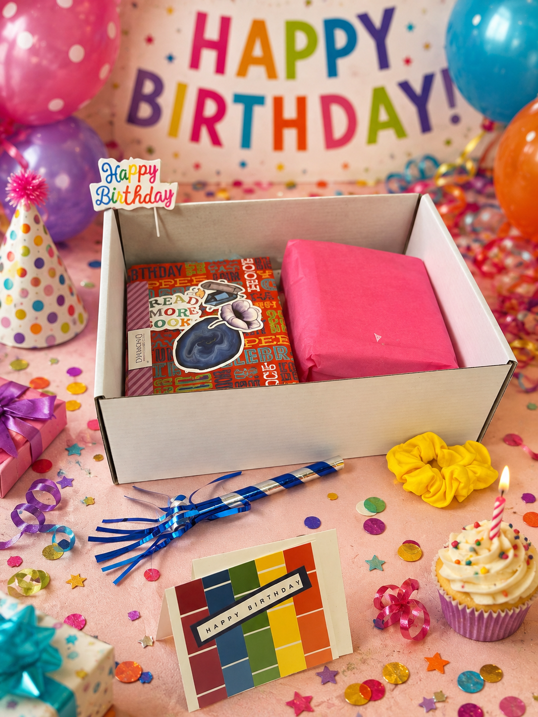 Happy Birthday Book Box!