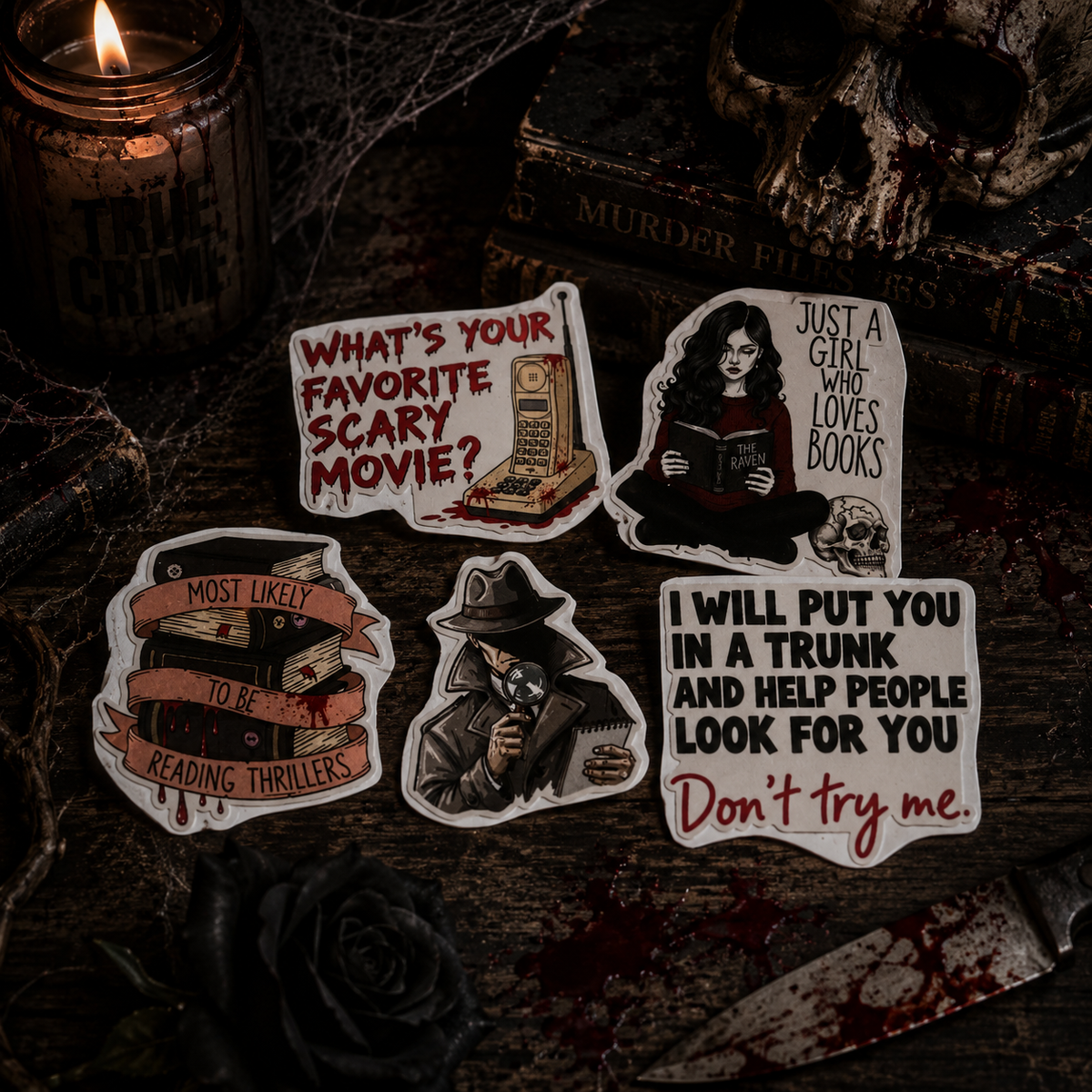 Thriller Stickers