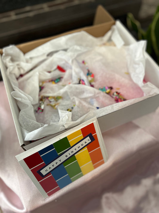 Happy Birthday Book boxes.