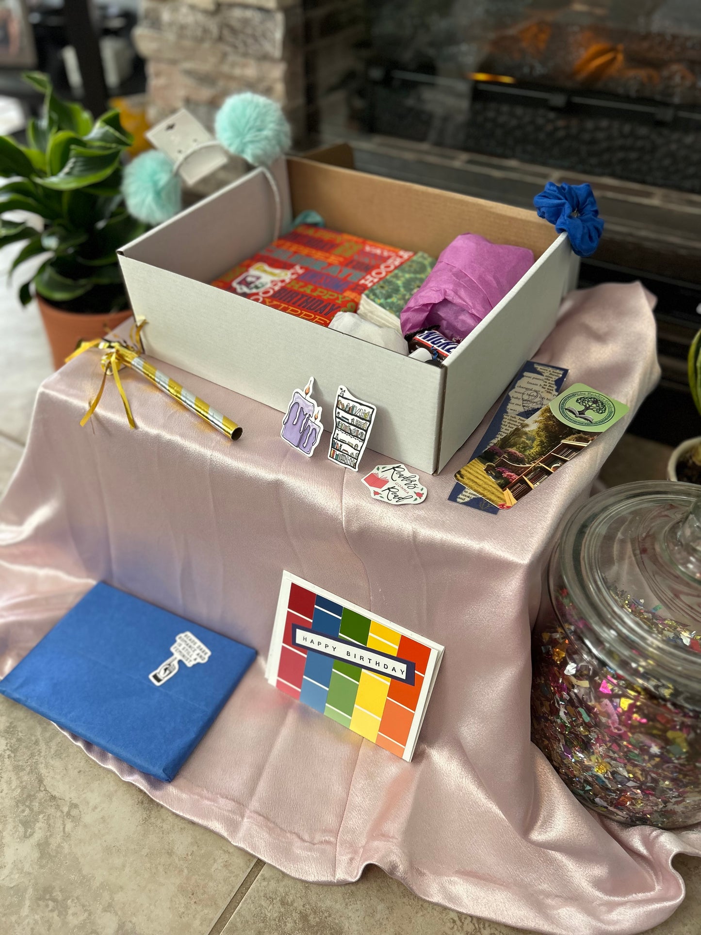 Happy Birthday Book boxes.