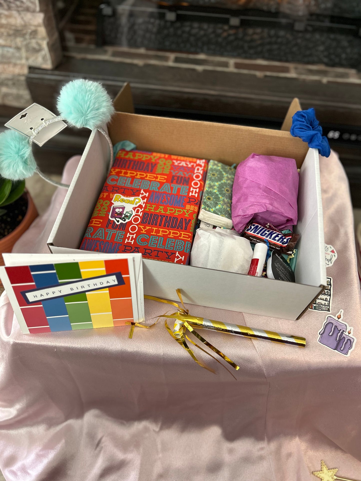 Happy Birthday Book boxes.