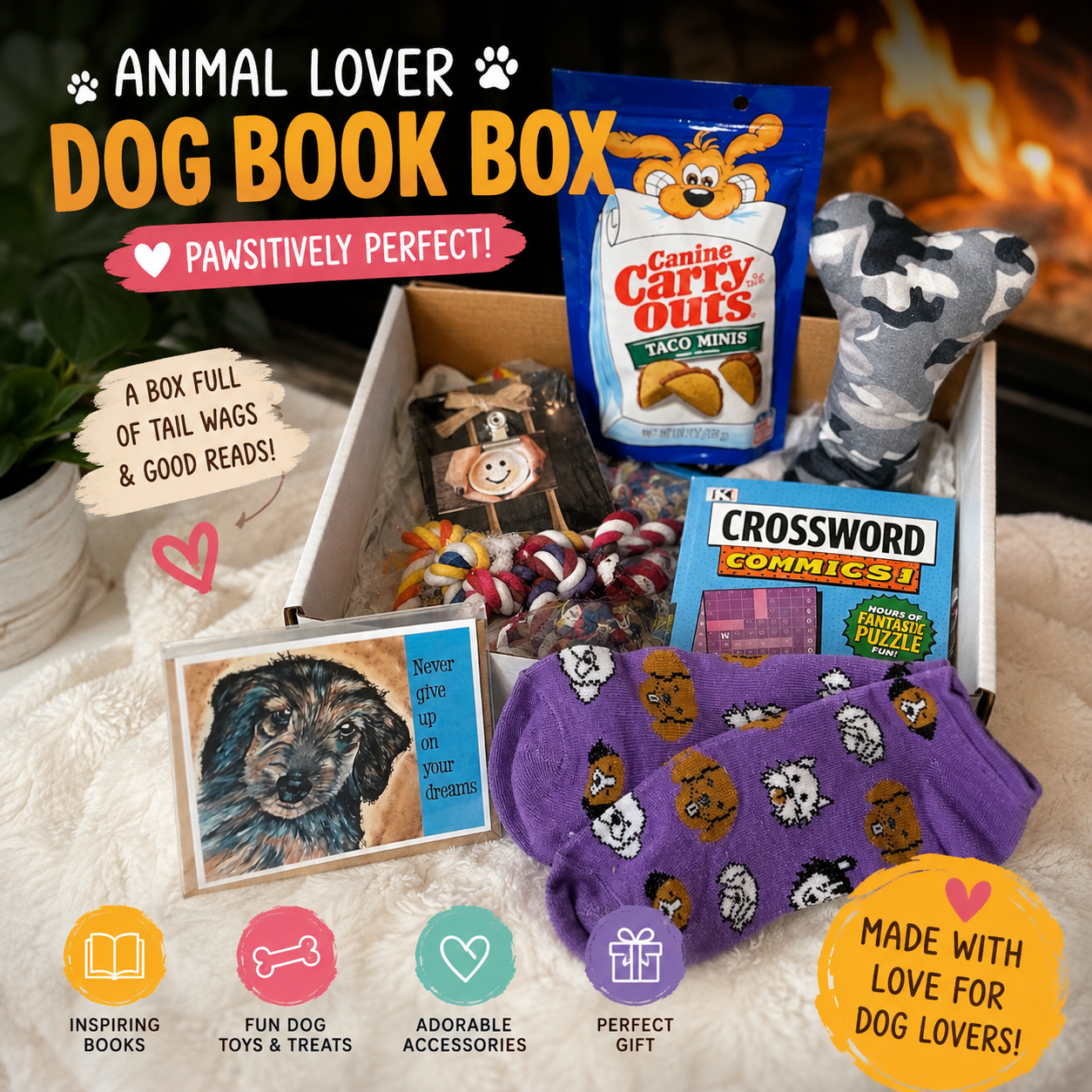 Dog Lovers Book Box!